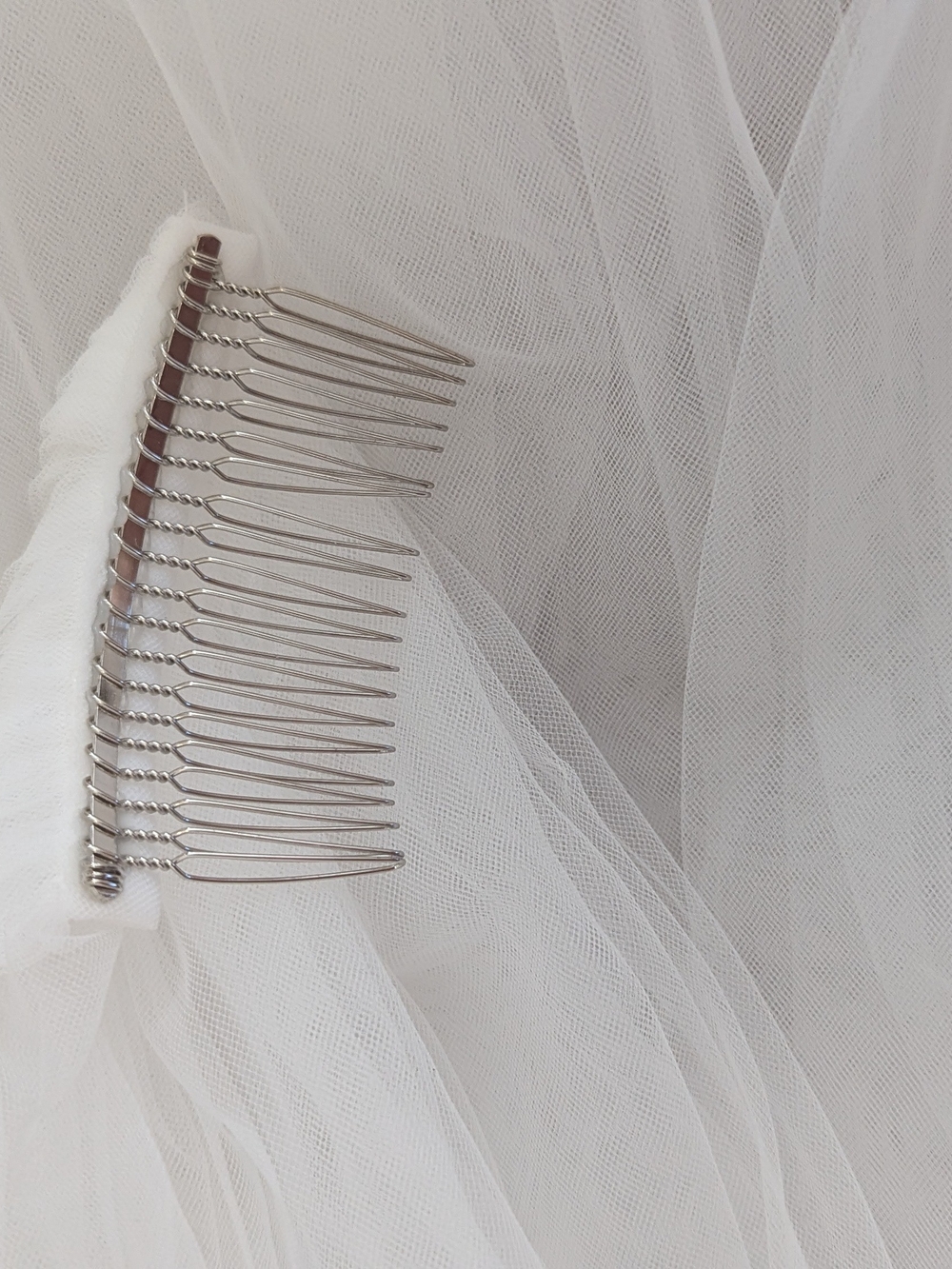 Off White Bridal Veil